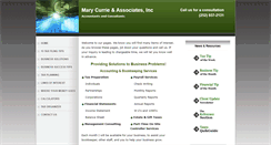 Desktop Screenshot of curriecpa.com